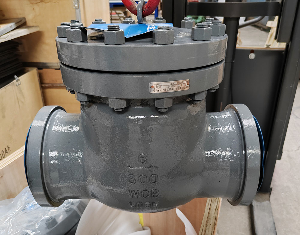 H64H-300LB-DN150焊接止回閥實物圖 H64H-300LB-DN150焊接止回閥實物圖