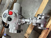 電動閘閥Z941W-150LB-CF8電動美標不銹鋼閘閥實物圖