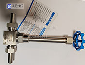 不銹鋼低溫長(zhǎng)軸高壓針型截止閥DJ21W-250P-DN10低溫針型閥實(shí)物圖